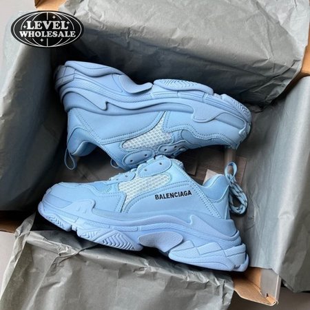 BALENCIAGA TRIPLE S TRAINER BLUE - BB205