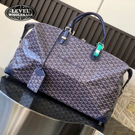 Goyard Travel Bags Boeing Duffle 55 Blue