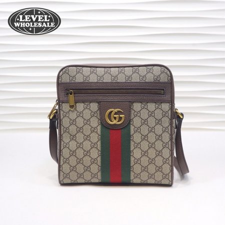 Gucci Ophidia GG Shoulder Bag Beige/Ebony