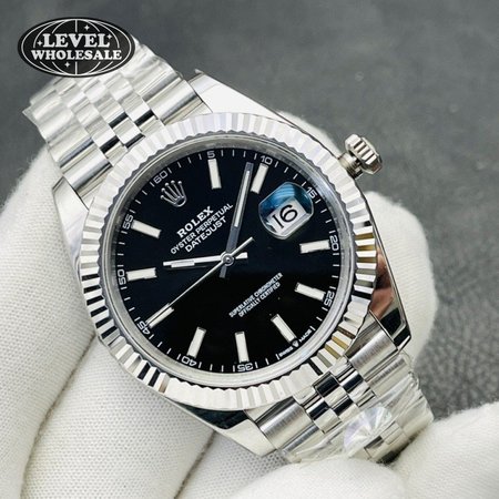 Rolex Datejust White Black 41mm