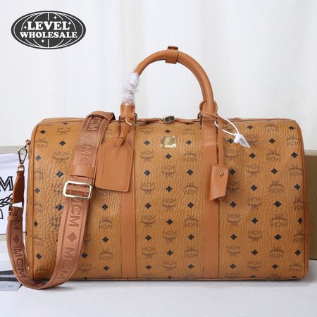 MCM Ottomar Weekender Bag in Visetos