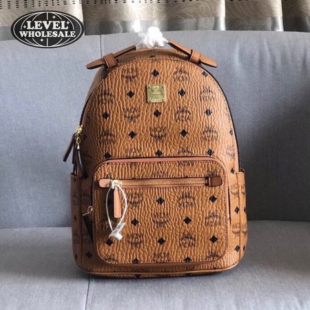 MCM Stark Side Studs Backpack in Visetos