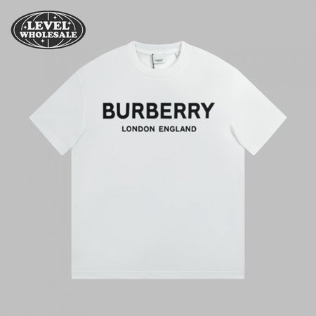 Burberry Logo Print Cotton T-shirt