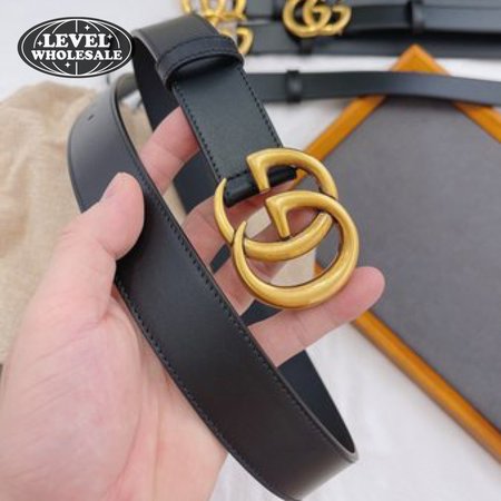 GUCCI GG MARMONT REVERSIBLE BELT BLACK