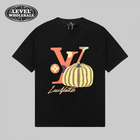 yayoi kusama joint series pumpkin print short-sleeved t-shirt black