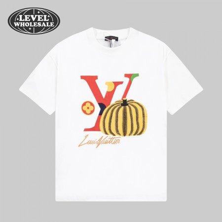 yayoi kusama joint series pumpkin print short-sleeved t-shirt white