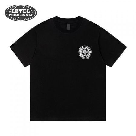 Chrome Hearts Crewneck Logo T-Shirt Black