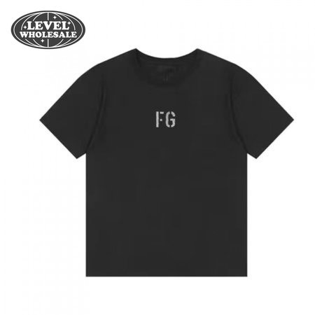 Fear of God FG Logo T-shirt Vintage Black