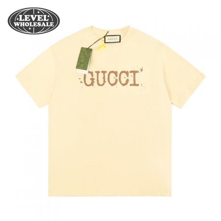 Gucci Autumn And Summer Foam Printing Limited New T-shirt