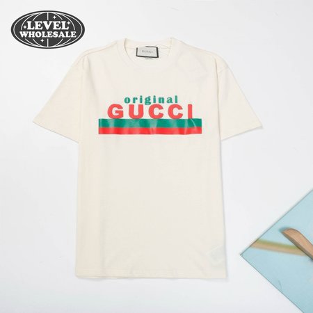 ORIGINAL GUCCI' PRINT OVERSIZE T-SHIRT Beige