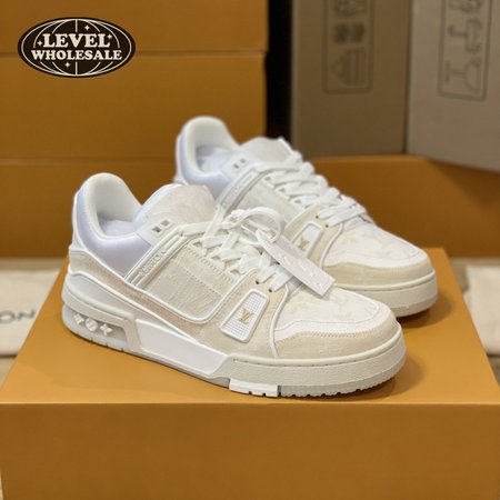 trainer beige white