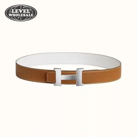 Hermes Constance Touareg Belt Buckle & Reversible Leather Belt 38mm