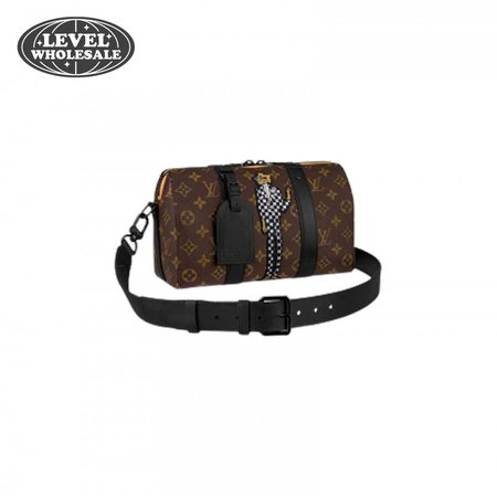 city keepall monogram canvas other in brown ldb037