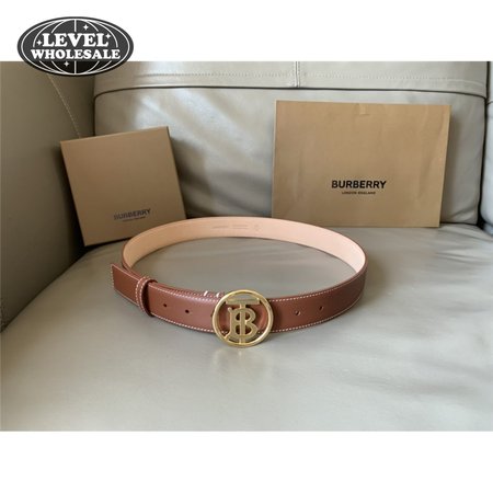 burberry B buckle belt