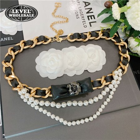 chanel camellia belt