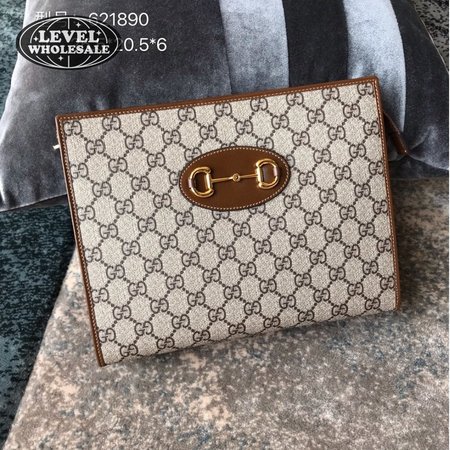 gucci 1955 Horsebit Pouch Clutch Bag