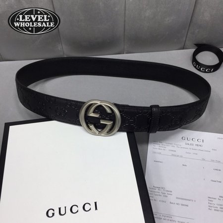 gucci belt 40mm Silver