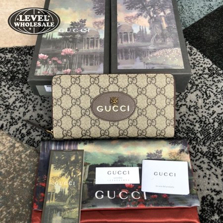 gucci logo wallet men tiger