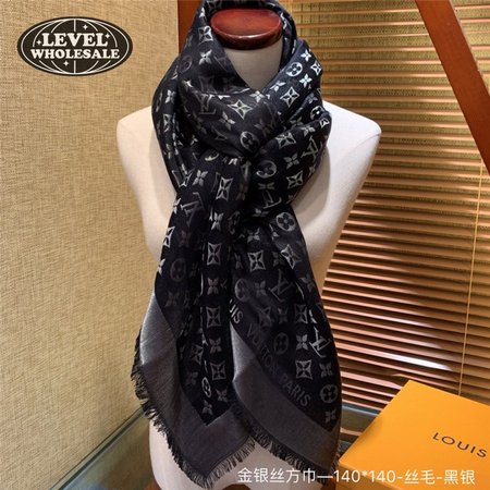 so shine monogram scarf shawl