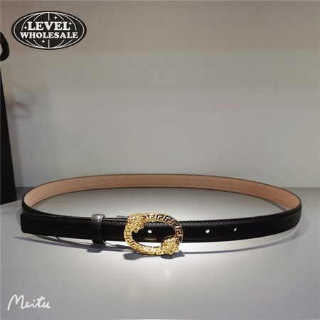 versace 2.0 collar buckle rivet belt