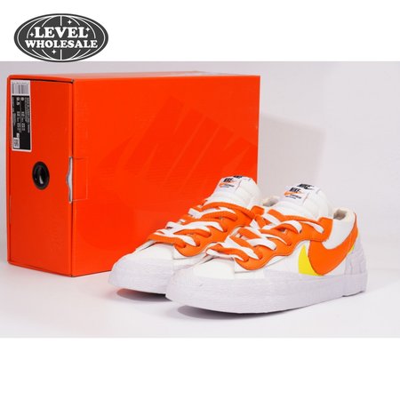 NK x Sacai Blazer Low "White Magma Orange" 36-46