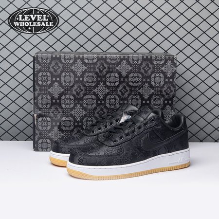 Nike Fragment X CLOT x Air Force 1 (Black) CZ3986-001 36-46