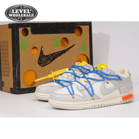 OFF WHITE X NK Dunk Low "The 50" (NO.10) SIZE: 36-47.5