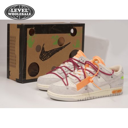 OFF WHITE X NK Dunk Low "The 50" (NO.35) size 36-47.5 available