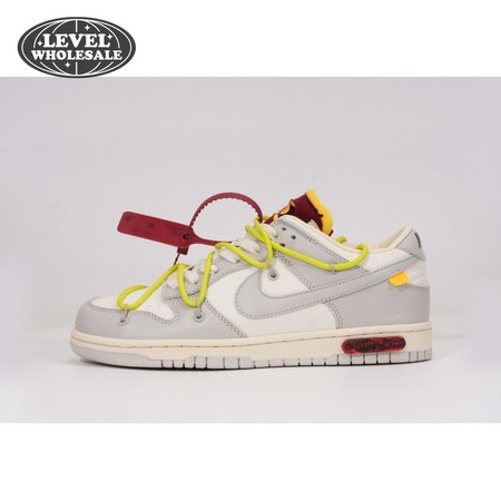 Off white x NK Dunk Low "THE 50" (NO.08) SIZE: 4-13