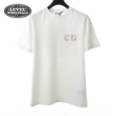 DIOR COUPLE BASKETBALL TIGHT-KNIT T-SHIRT