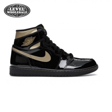 Jordan 1 Retro High Black Metallic Gold (2020) Size 36-47.5