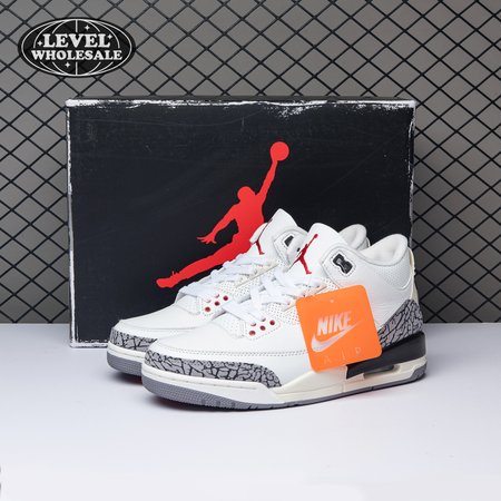 Jordan 3 Retro White Cement Reimagined DN3707-100 Size 40-47.5