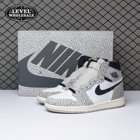 Jordan 1 Retro High OG White Cement DZ5485-052 Size 40-47.5