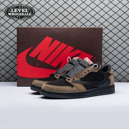 Travis Scott x Air Jordan 1 Low OG Velvet Brown DM7866 202 Size 36-47.5