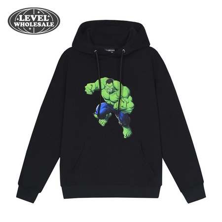 Balenciaga The Hulk Hoodie (B13) Black