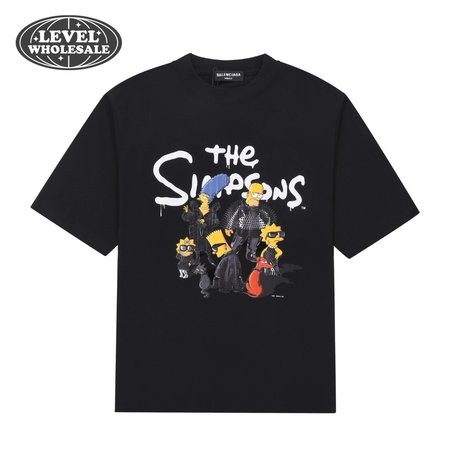 Balenciaga The Simpsons T-Shirt (B50) Black