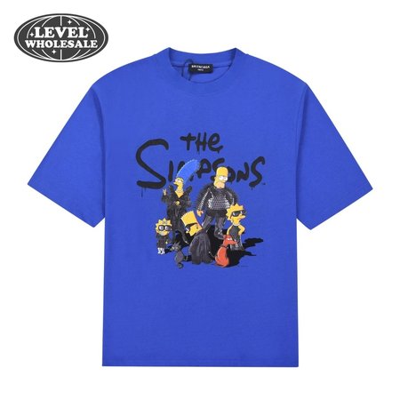 Balenciaga The Simpsons T-Shirt (B50) Blue