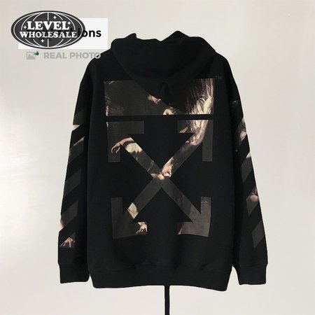 Off White Caravaggio Diag Arrow Hoodie