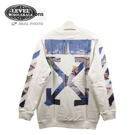 Off White Colored Diag Arrows Sweatshirt SS19