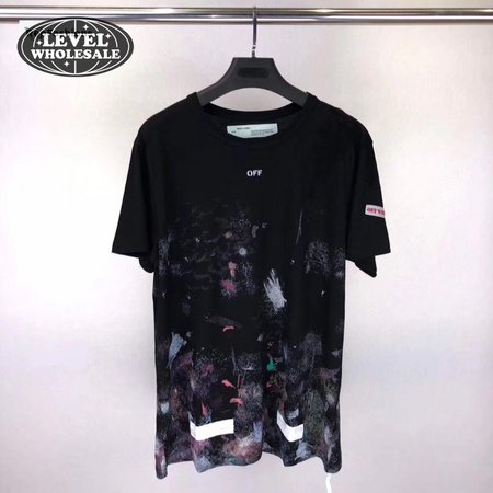 Off White Galaxy Brushed Tee