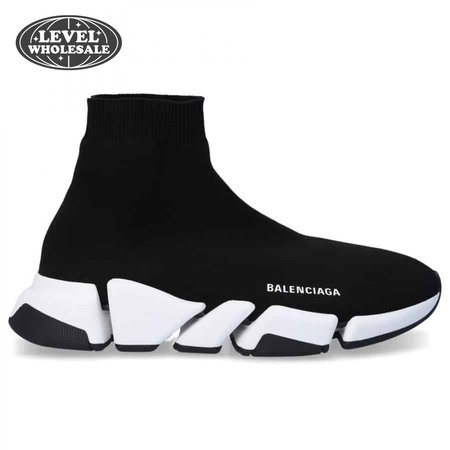 BALENCIAGA SPEED 2020 TRAINER BLACK WHITE - BB51