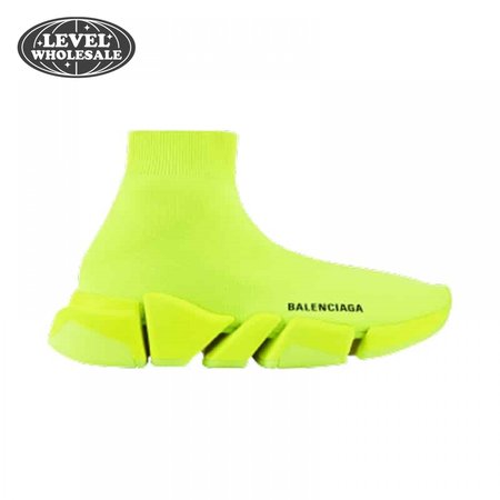 BALENCIAGA MEN'S SPEED 2.0 SNEAKER IN YELLOW - BB140