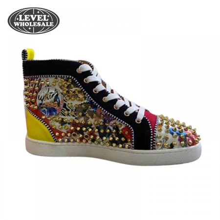 CHRISTIAN LOUBOUTIN HIGH TOP SNEAKER - CL124