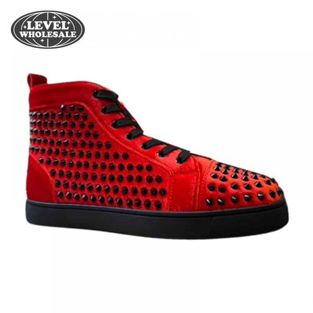 CHRISTIAN LOUBOUTIN HIGH TOP SNEAKER - CL123