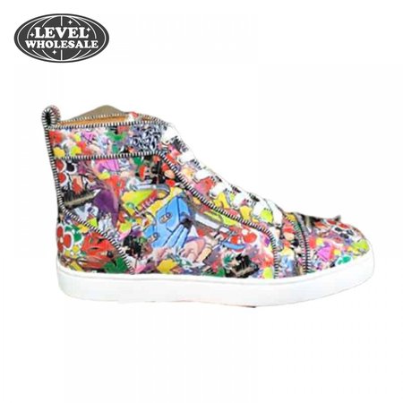 CHRISTIAN LOUBOUTIN HIGH TOP SNEAKER - CL118