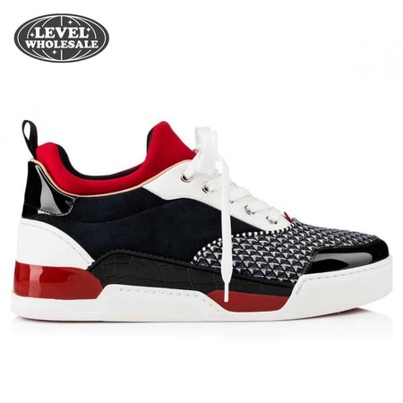 CHRISTIAN LOUBOUTIN AURELIEN FLAT SNEAKERS VERSION MULTI - CL60