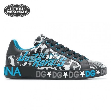 DOLCE & GABBANA PORTOFINO JUNGLE SPORT SNEAKERS - DG90