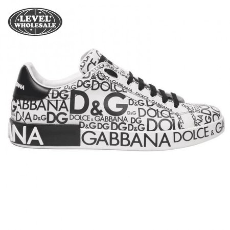 DOLCE & GABBANA LOGO PRINT SNEAKERS - DG13